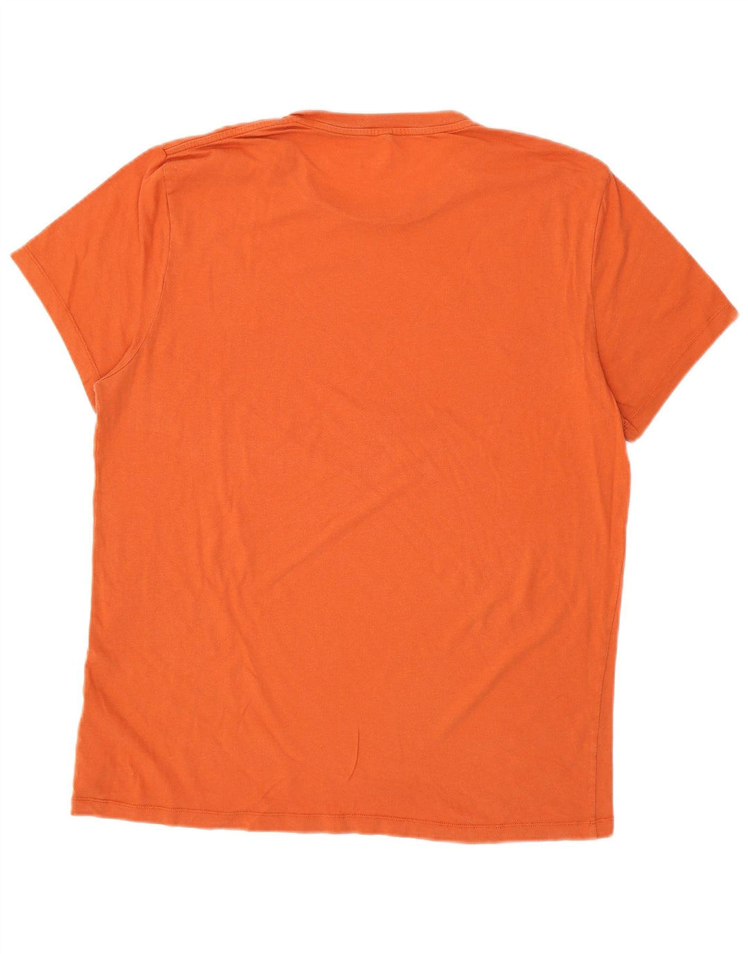 JACK WILLS Mens T-Shirt Top Large Orange Cotton
