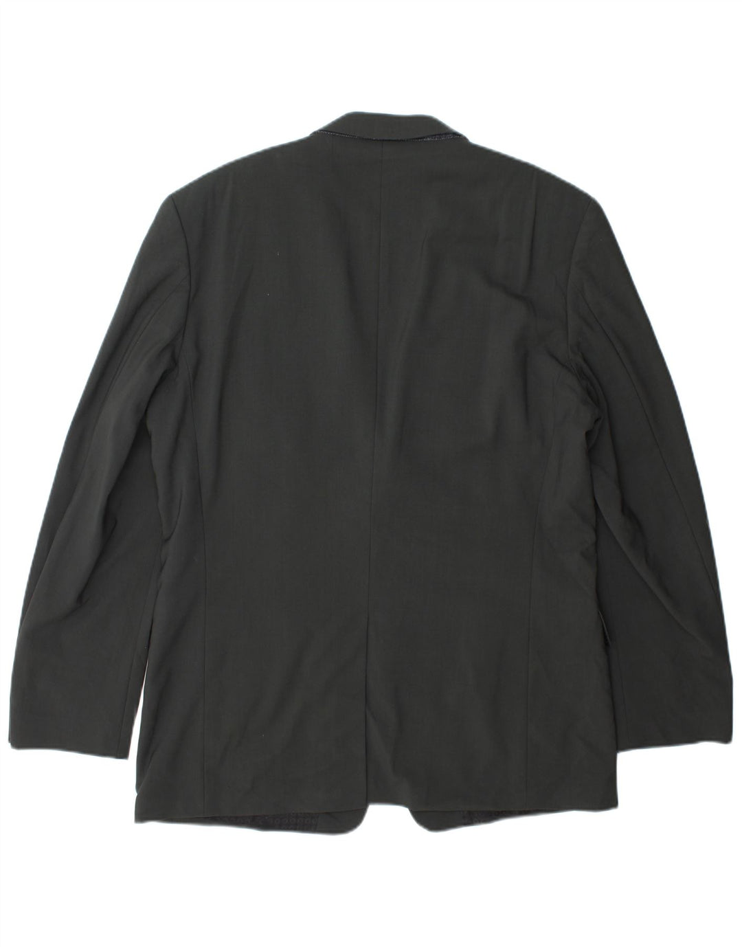 Hugo Boss Mens 2 Button Blazer Jacket EU 52 XL Grey Wool