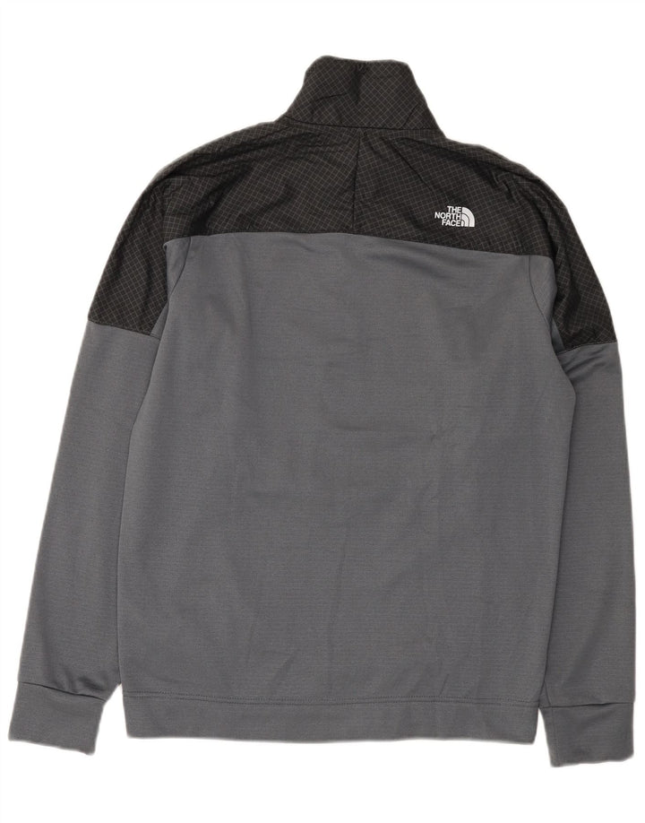 The North Face Herre Grafisk Sweatshirt Jumper Lille Grå Colourblock