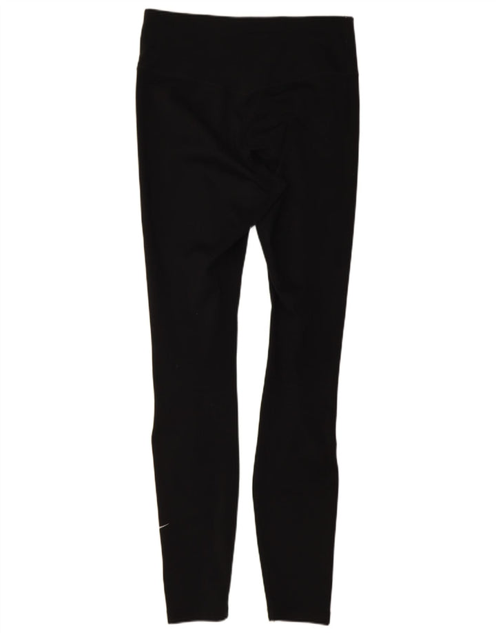 Leggings Nike Dri Fit pentru femei UK 8 Small Poliester negru