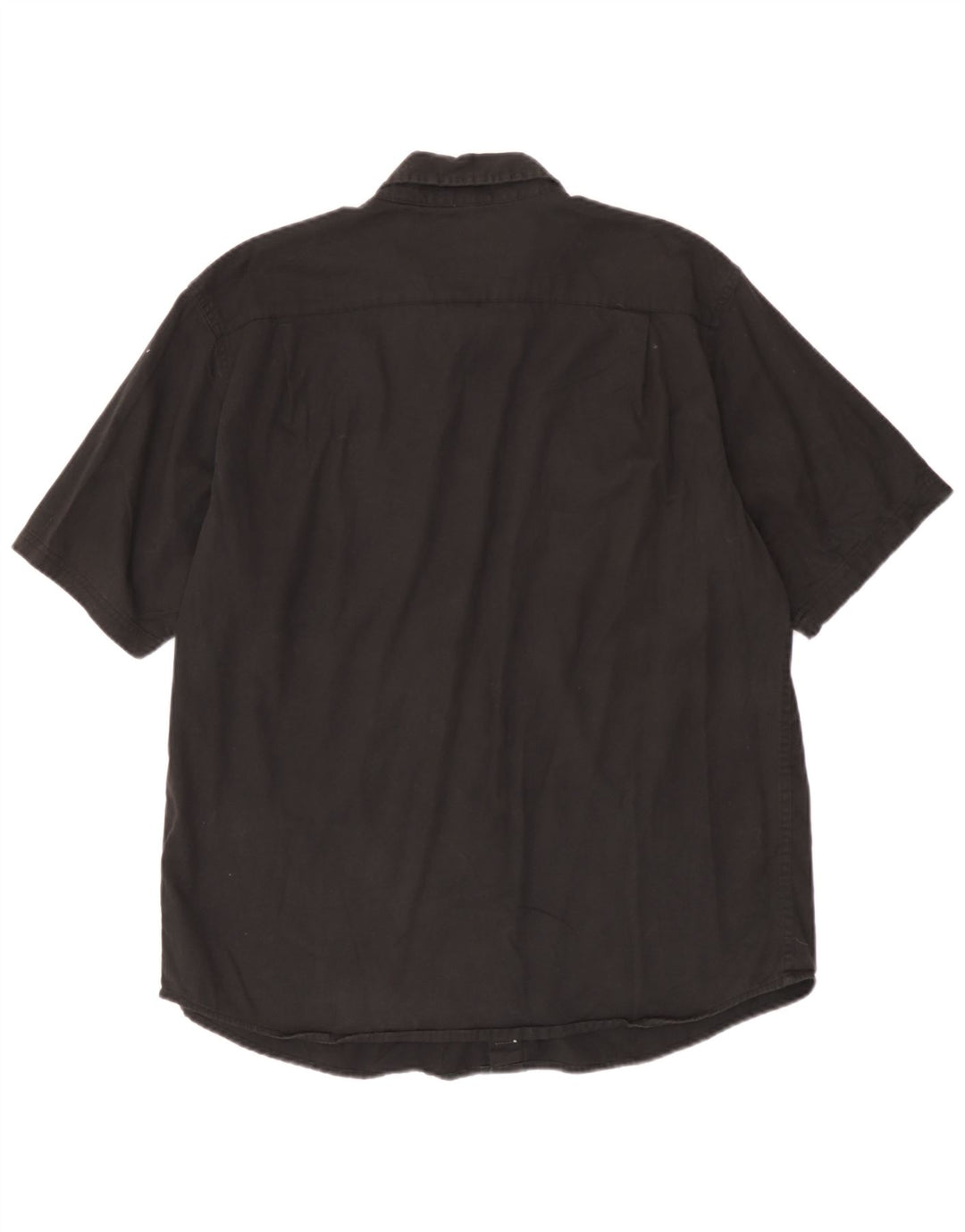 Wrangler Herren Kurzarmhemd Large Schwarz