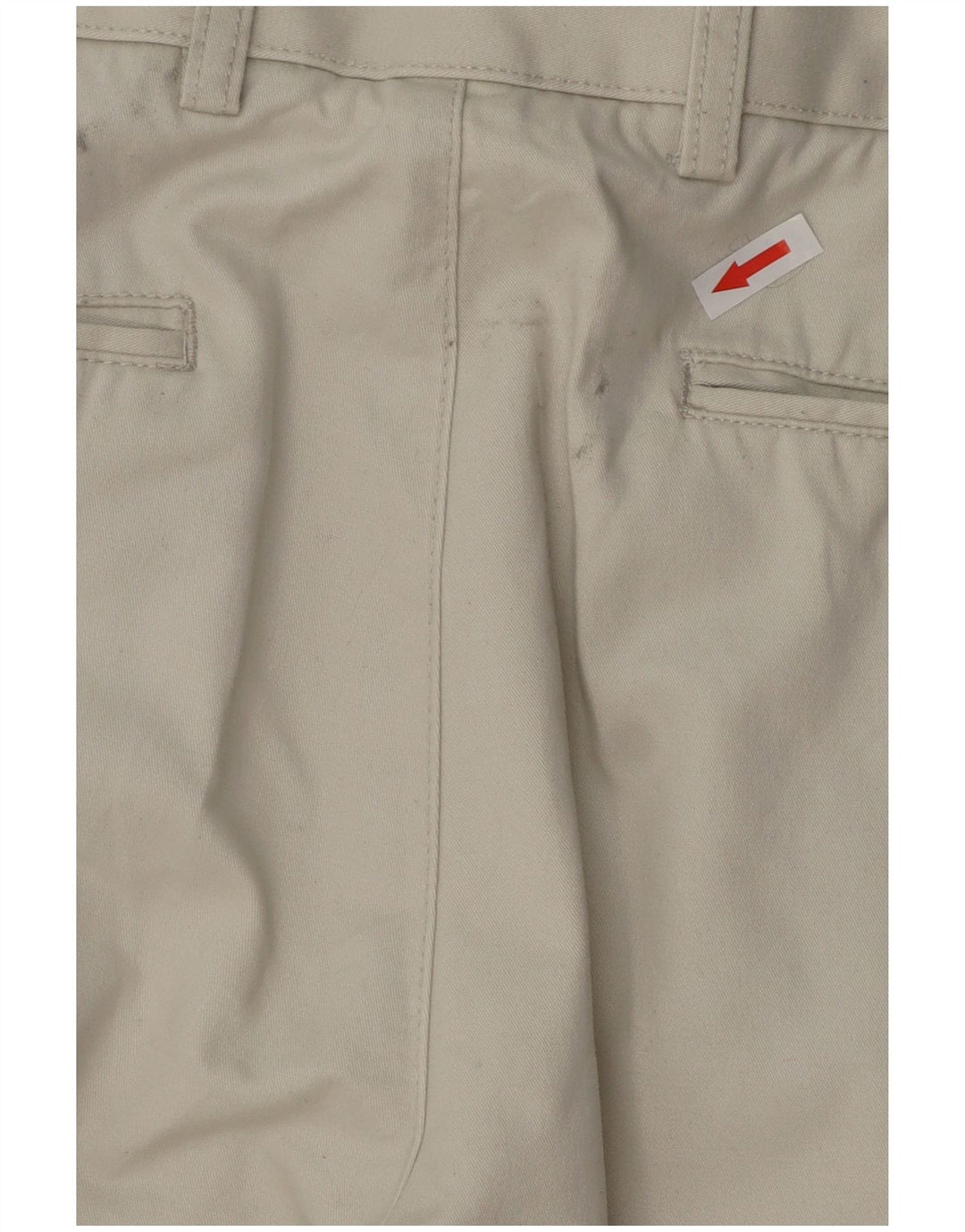 CHAPS Mens Pegged Chino Trousers W36 L30  White Cotton
