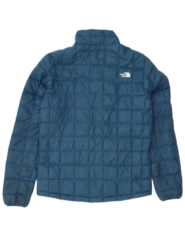 The North Face Mens Padded Jacket UK 36 Small Blue Polyester