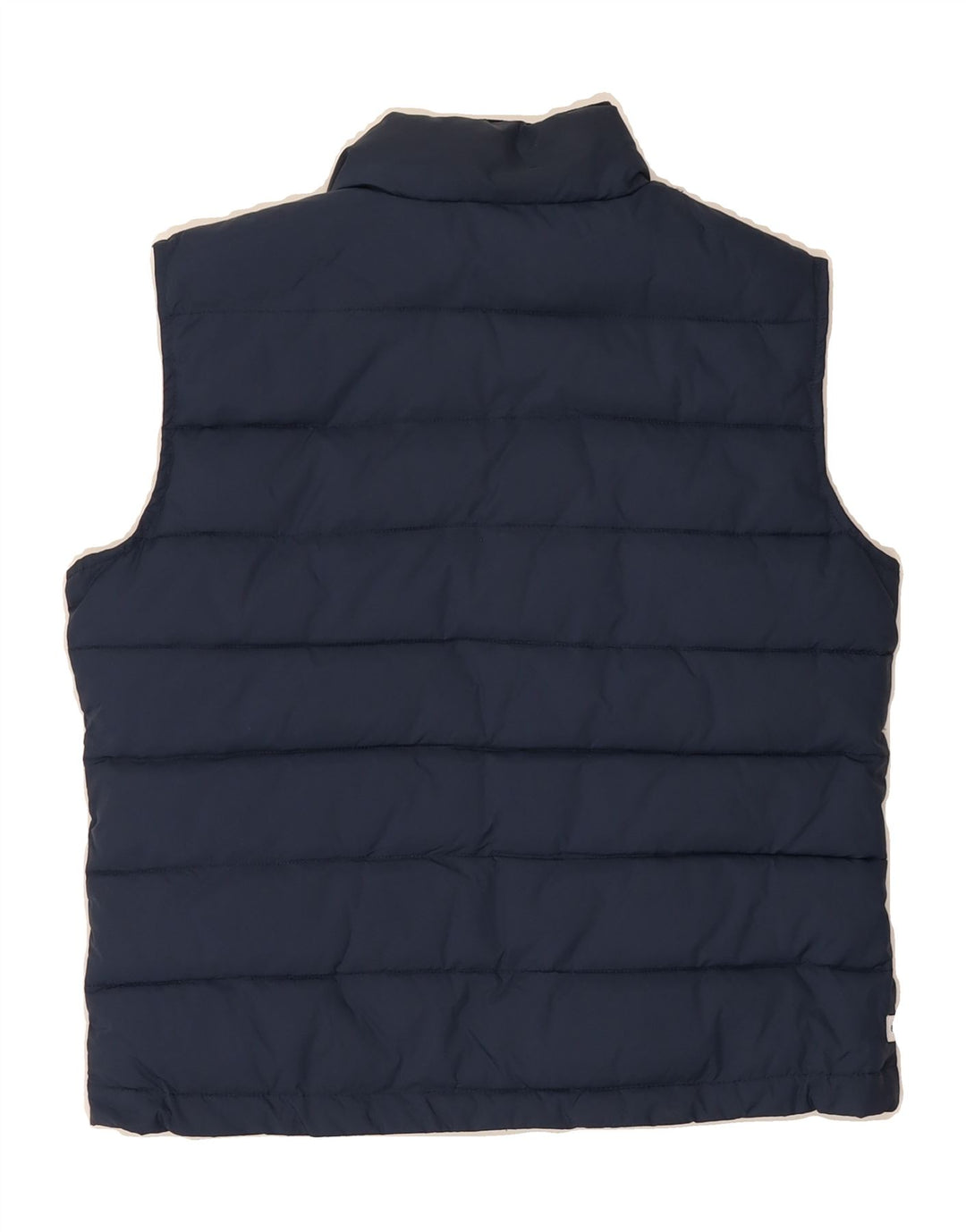 ELLESSE Womens Padded Gilet UK 10 Small Navy Blue Nylon Vintage Ellesse and Second-Hand Ellesse from Messina Hembry 
