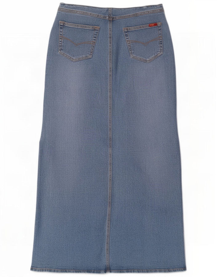 Only Womens Denim Nederdel EU 40 Medium W30 Blue Cotton