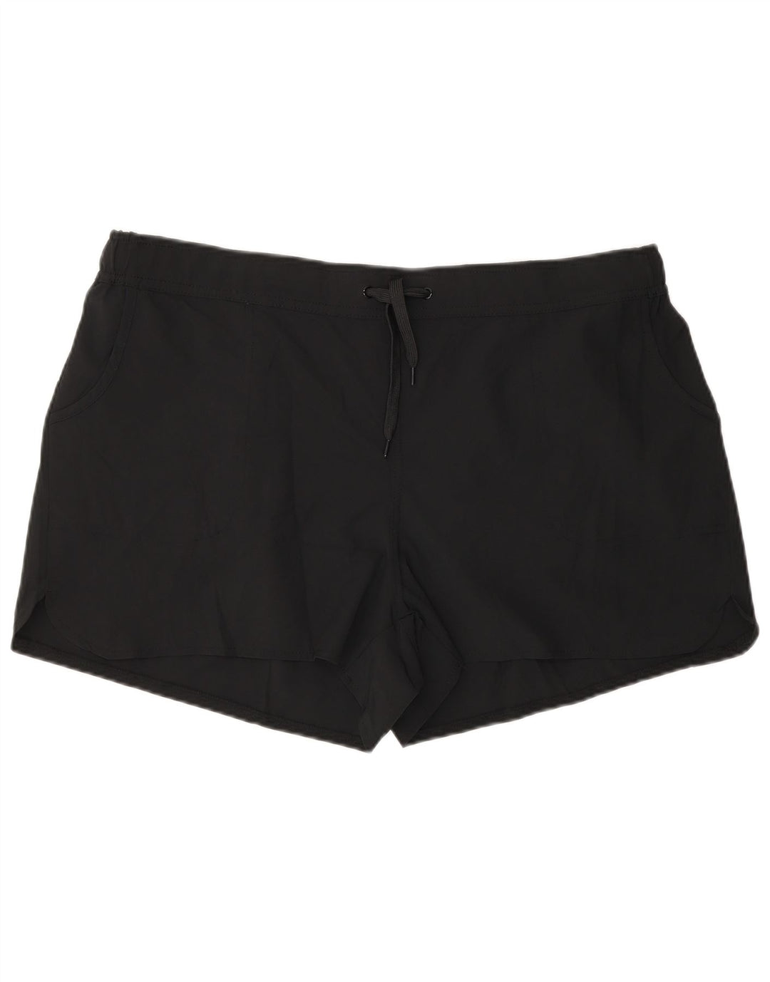 Mountain Warehouse Womens Sport Shorts UK 18 XL Black Polyester