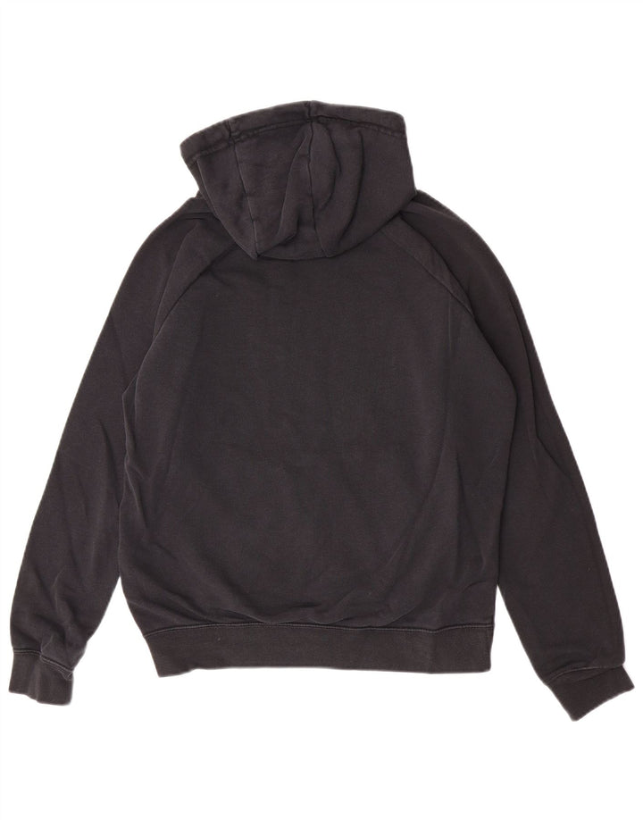 Nike Mens Hoodie Jumper Small Black Cotton