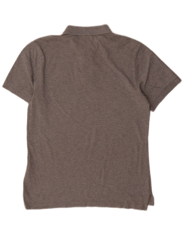 Nike Mens Short Sleeve Regular Fit Polo Shirt Small Grey Cotton
