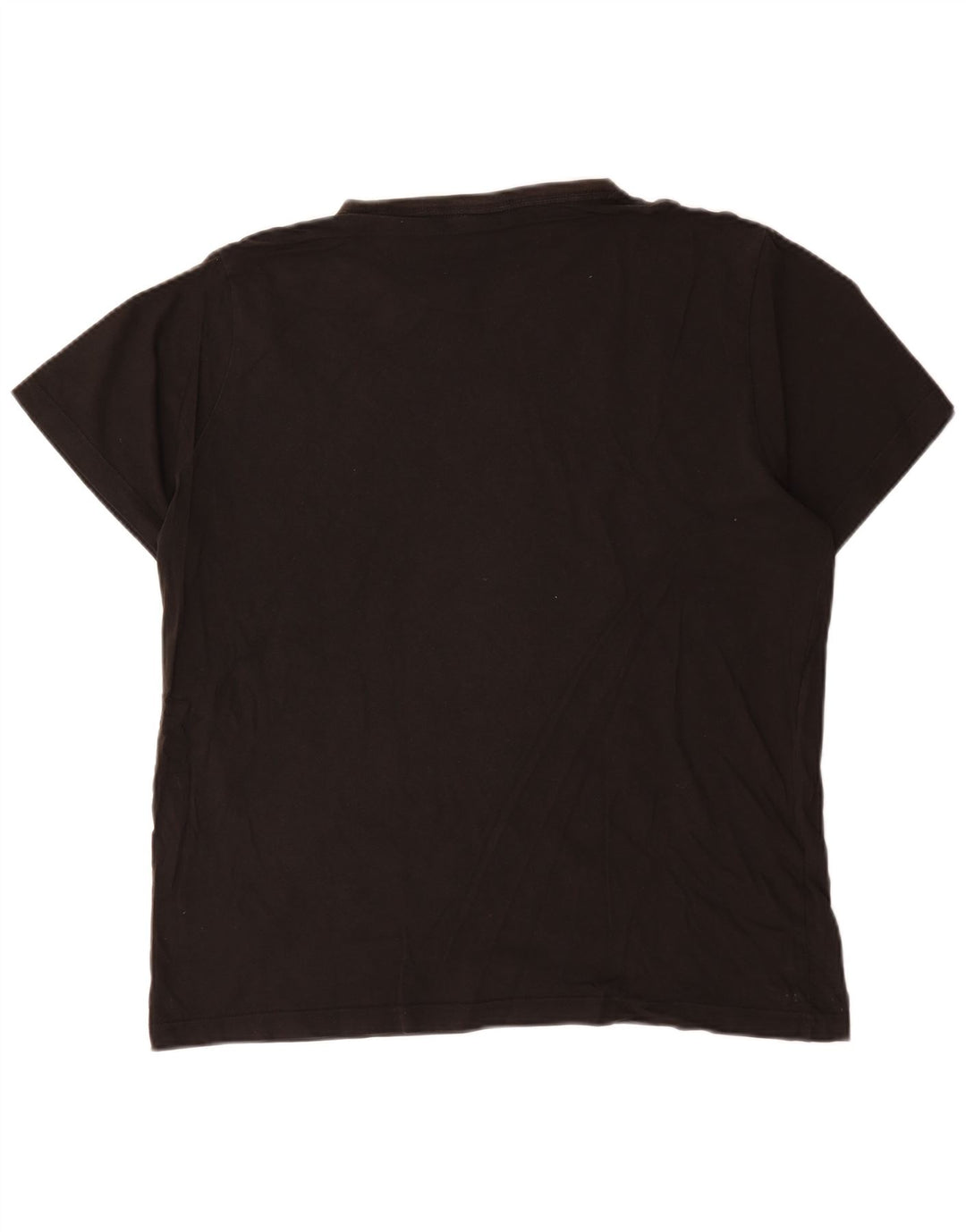 Puma Mens T-Shirt Top XL Black Cotton