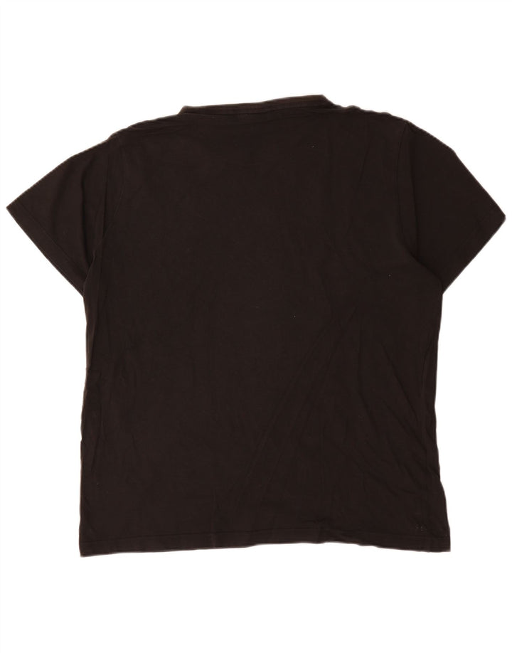 Puma Mens T-Shirt Top XL Black Cotton