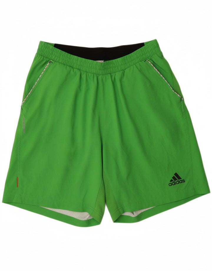 ADIDAS Mens Sport Shorts Large  Green Polyester