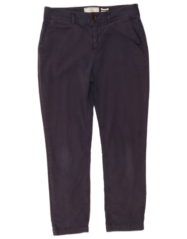 Fat Face Damen Devon Straight Chino Hose UK 10 Small W30 L26 Marineblau
