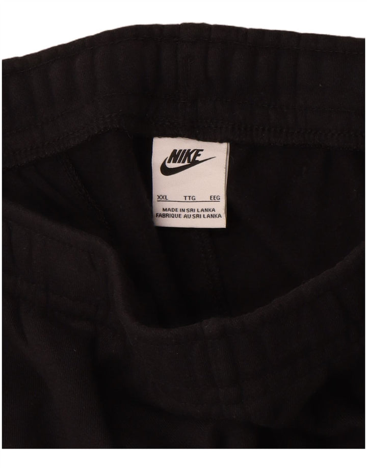 Nike Mens Tracksuit Trousers 2XL Black Cotton