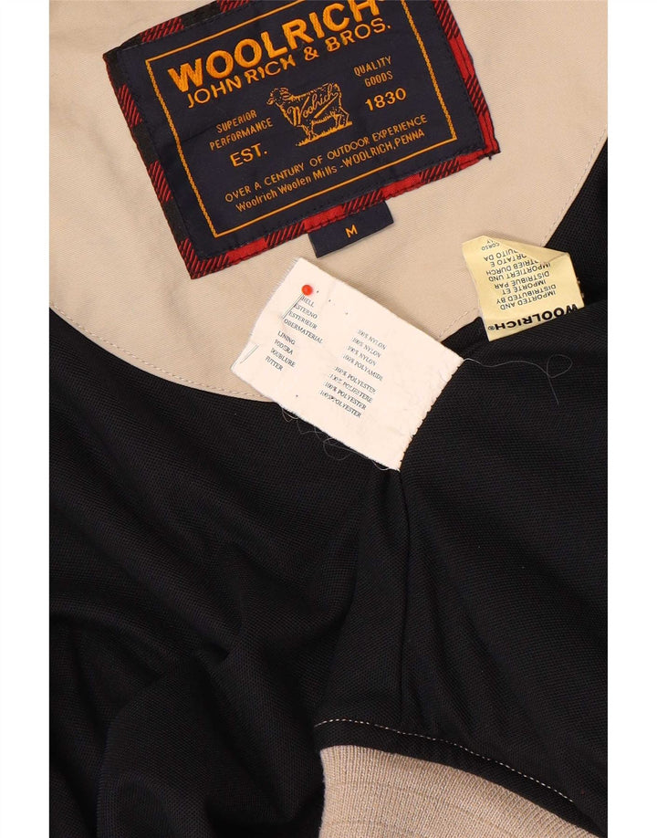 Jachetă bomber pentru bărbați Woolrich UK 38 Medium Bej Nailon