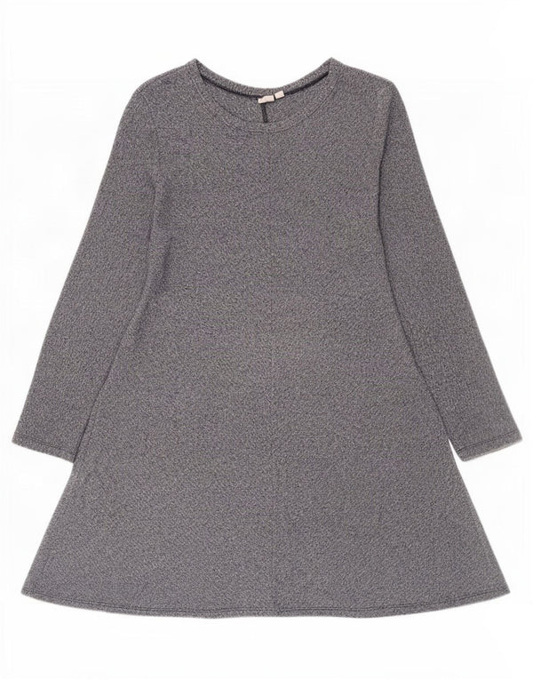 Gap Womens Long Sleeve Jumper Dress UK 18 XL Blue Flecked Polyester