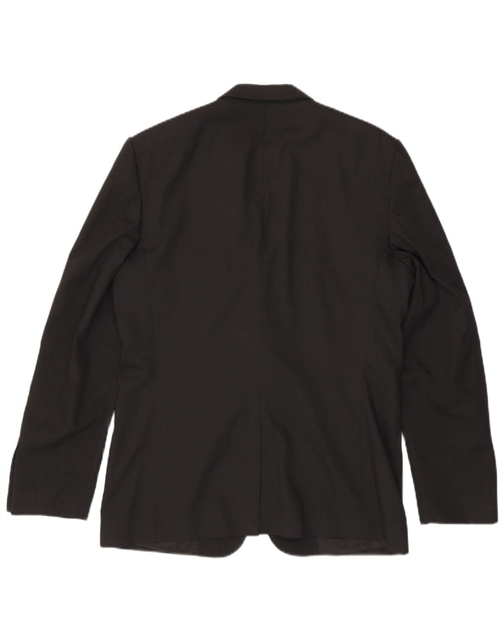 ZARA Herren-Blazer mit 2 Knöpfen, EU 50, mittelschwarz, Polyester