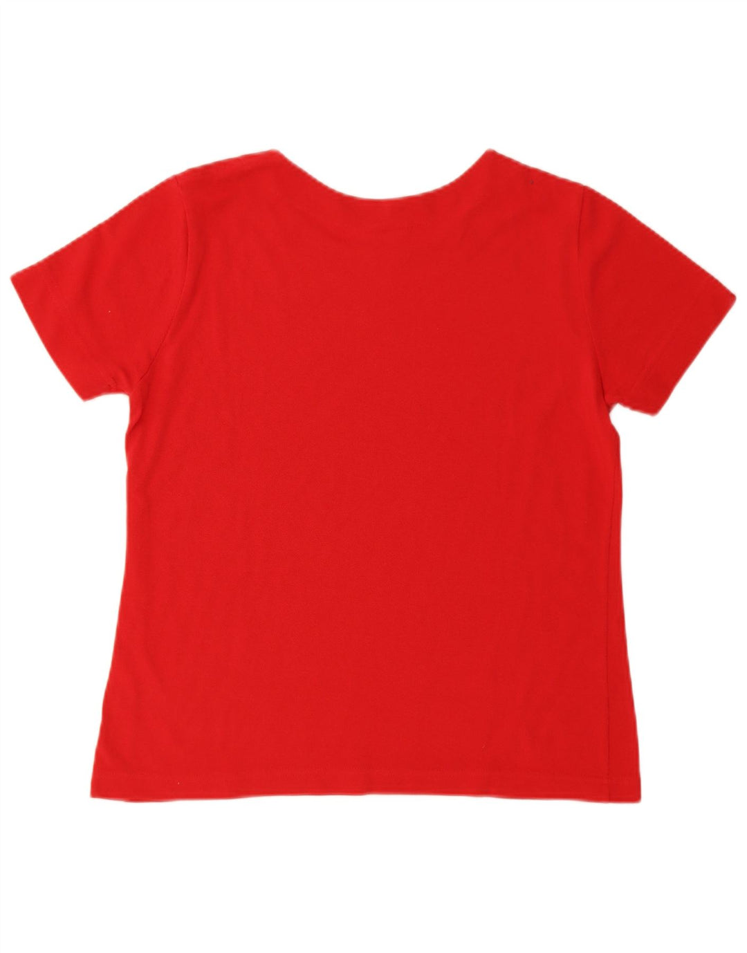 LACOSTE T-shirt top til kvinder Str. 44 Large Rød