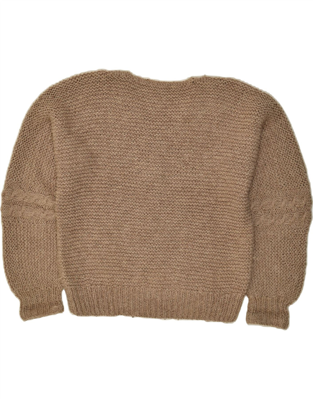 VINTAGE Womens V-Neck Jumper Sweater UK 18 XL Brown | Vintage Vintage | Thrift | Second-Hand Vintage | Used Clothing | Messina Hembry 