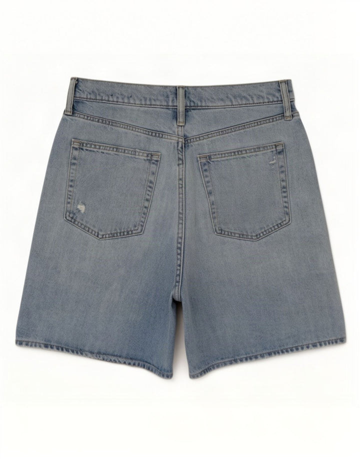 Gap Womens Distressed Denim Shorts Medium W28 Blå Bomuld