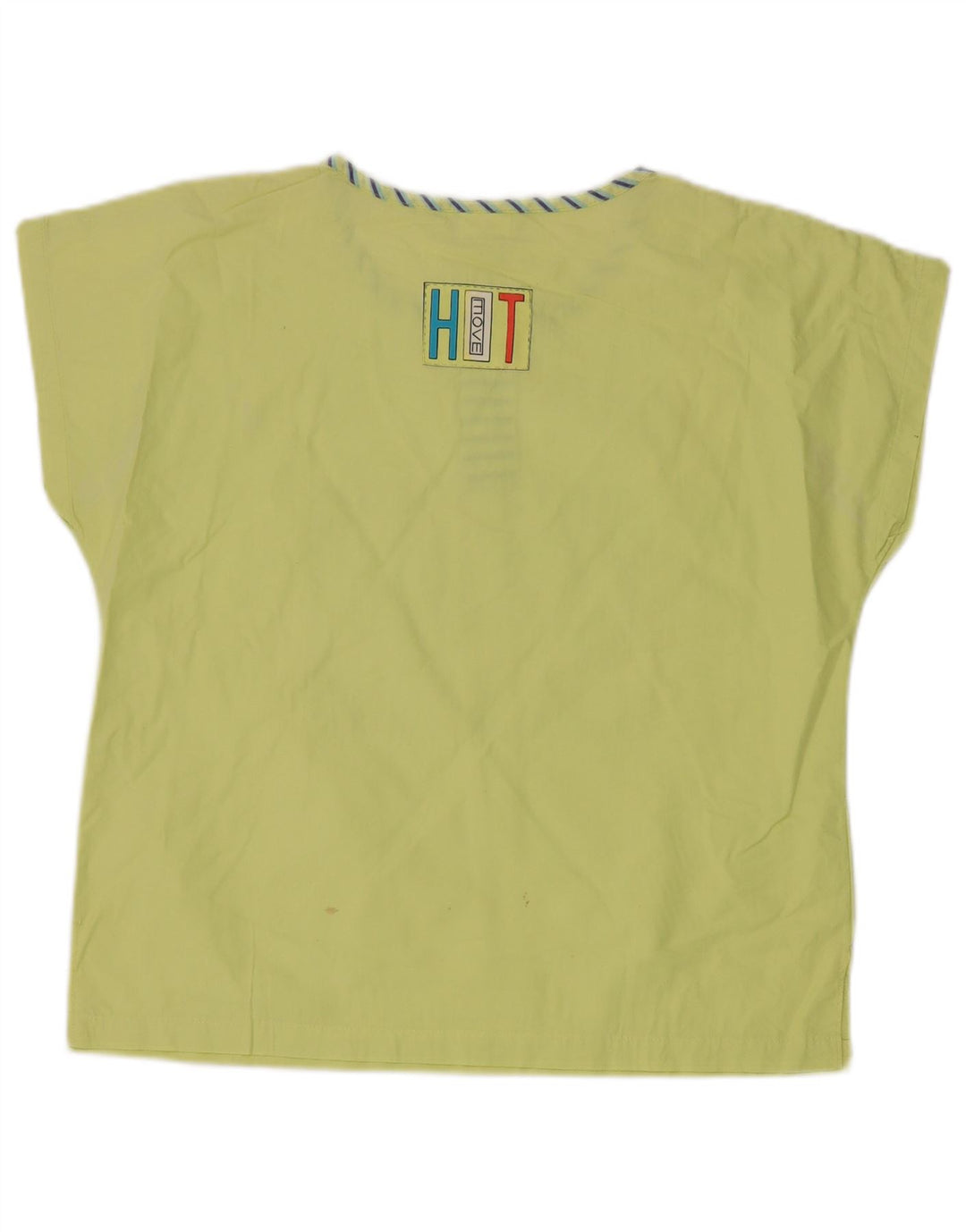 Maier Womens Graphic Blouse Top EU 40 Medium Green Cotton