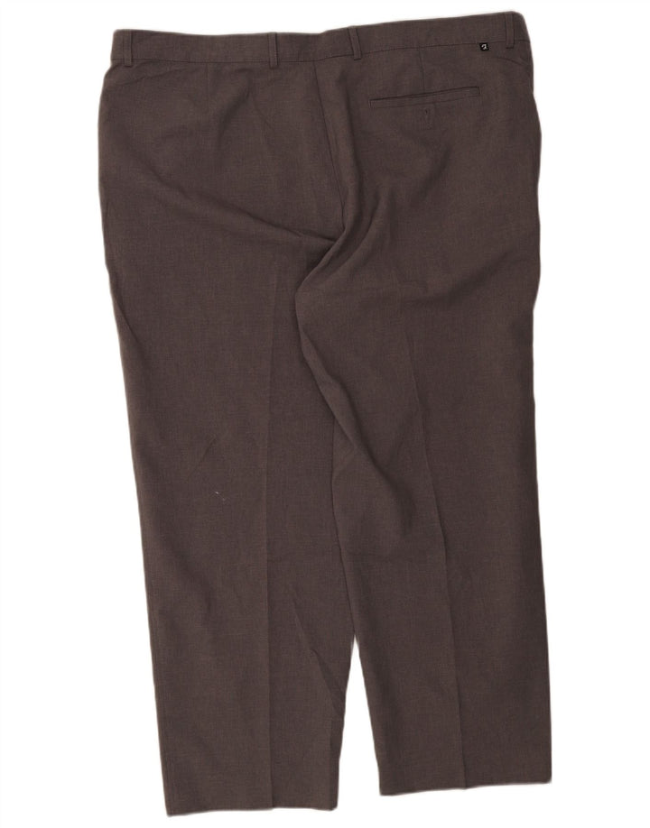 Farah Calça Chino Masculina Reta W48 L29 Poliéster Cinza