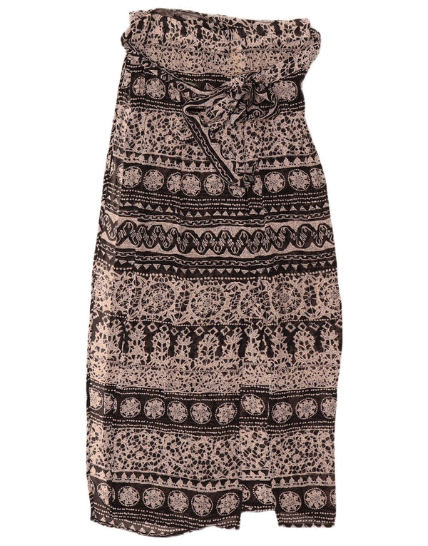 Max & Co. Fusta cu talie înaltă pentru femei UK 12 Medium W28 Black Floral