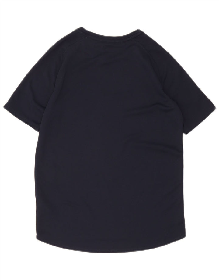 Canterbury Boys Graphic T-Shirt Top 13-14 Years Navy Blue Polyester