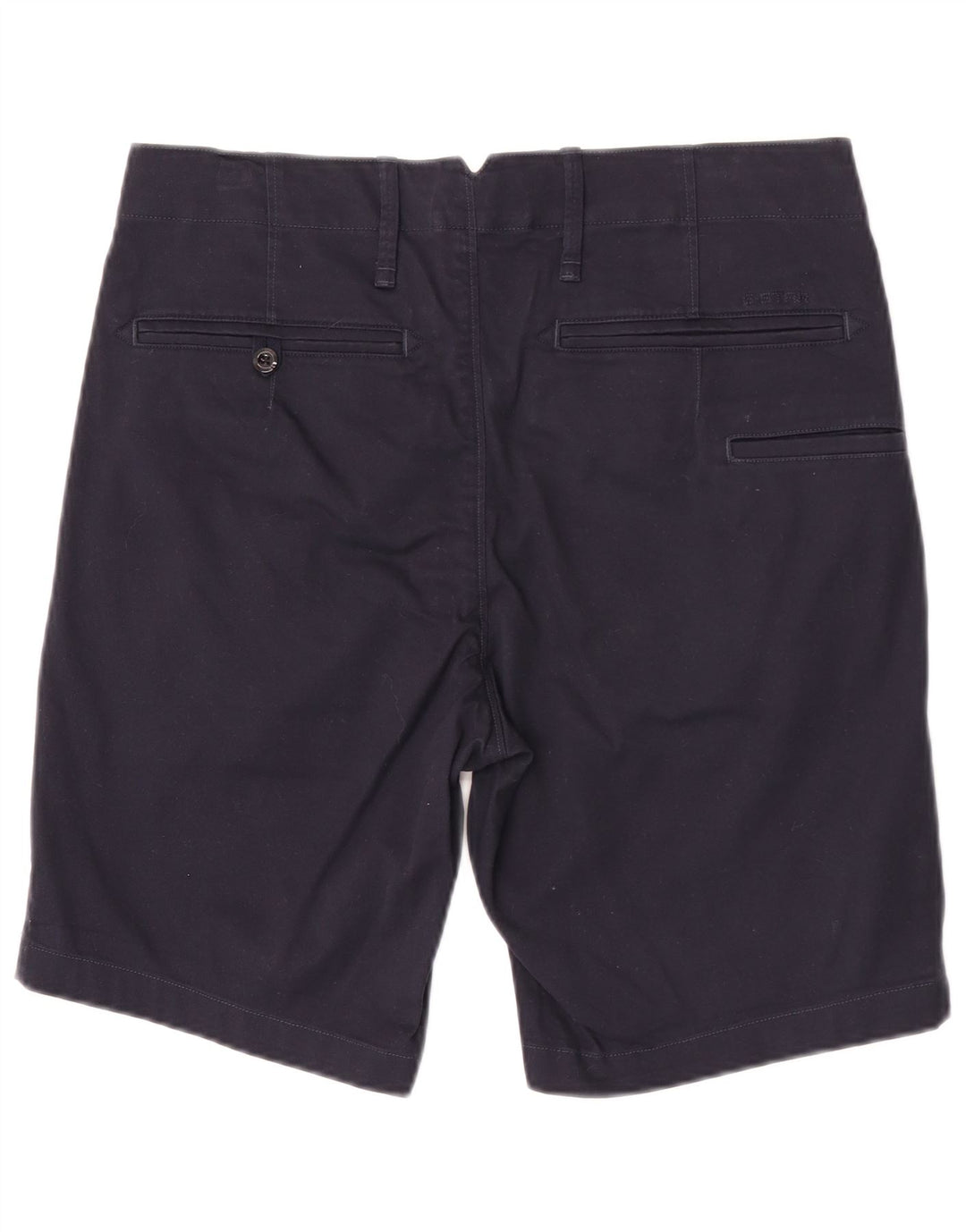 G-Star Mens Cargo Shorts W33 Medium Navy Blue Cotton
