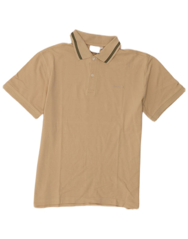 Diadora Herre kortærmet Regular Fit Polo Shirt Medium Beige Bomuld
