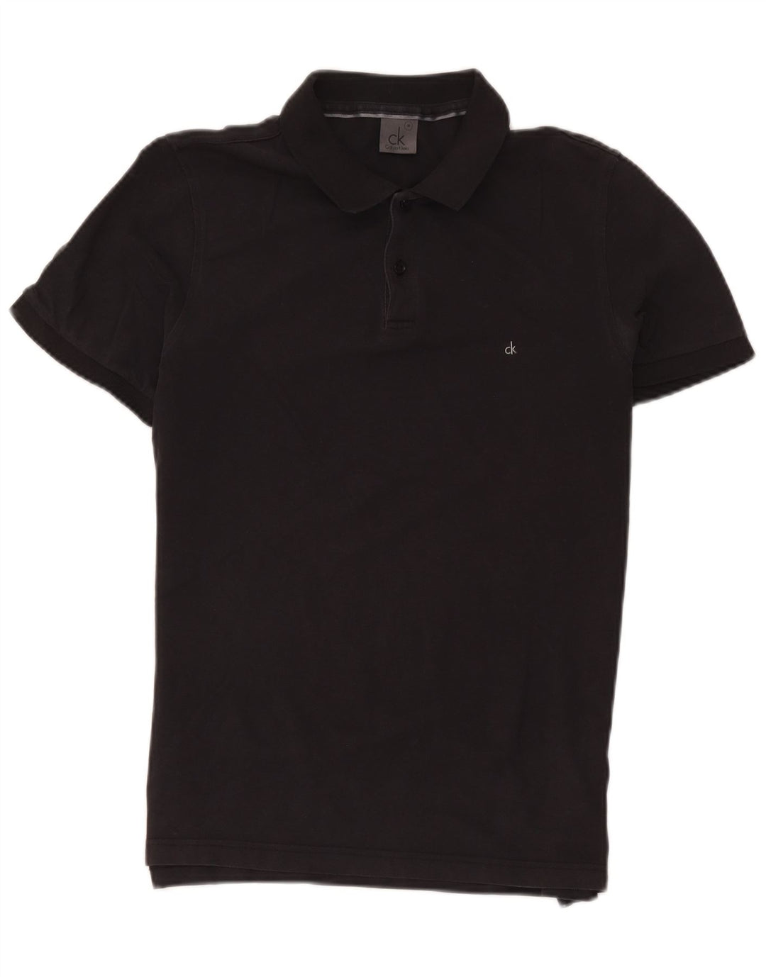 CALVIN KLEIN Herre poloshirt Medium Sort Bomuld