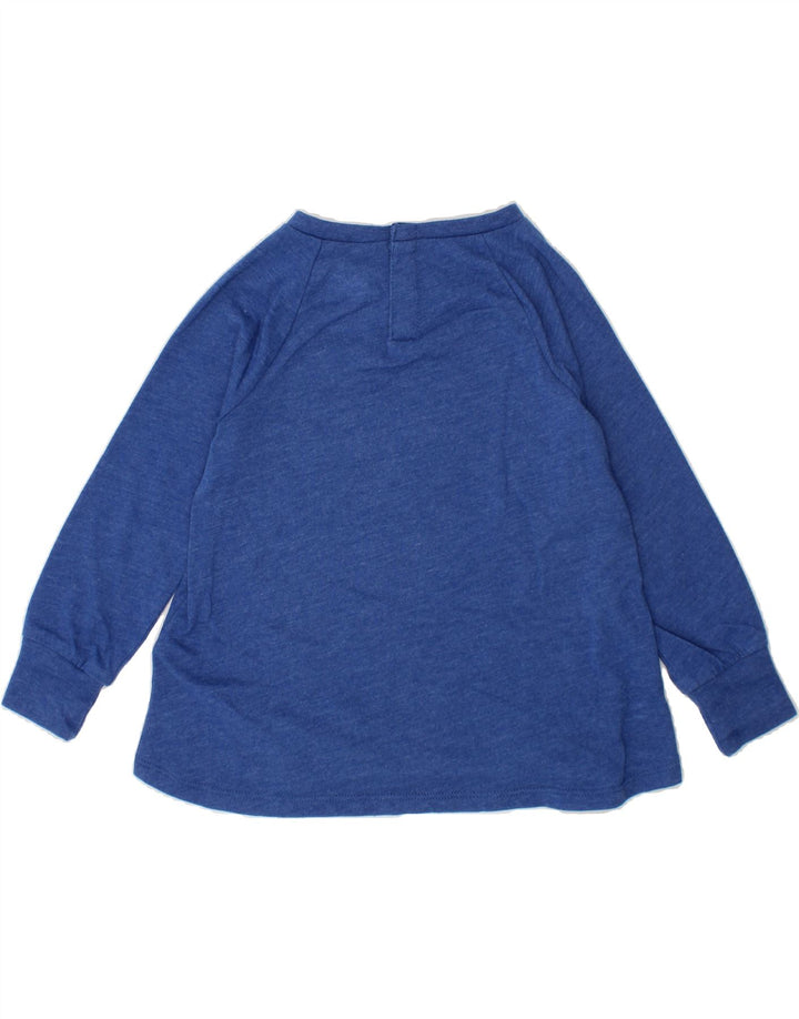 NIKE Baby Girls Top Long Sleeve 18-24 Months Blue Cotton Vintage Nike and Second-Hand Nike from Messina Hembry 