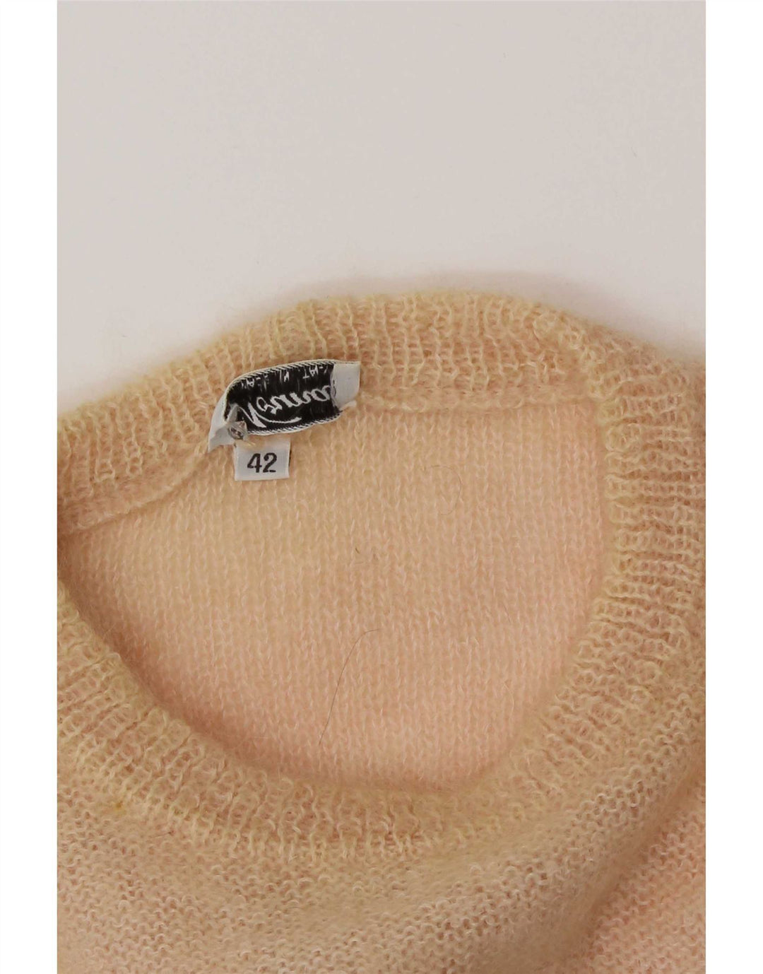 Norma Dame grafisk rund hals sweater IT 42 Medium Blue Colourblock