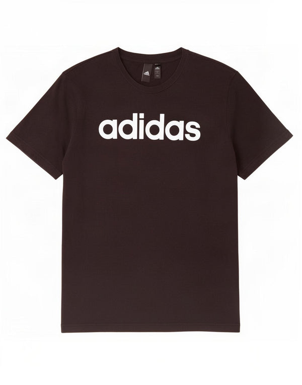 Adidas Mens Graphic T-Shirt Top Large Black Cotton
