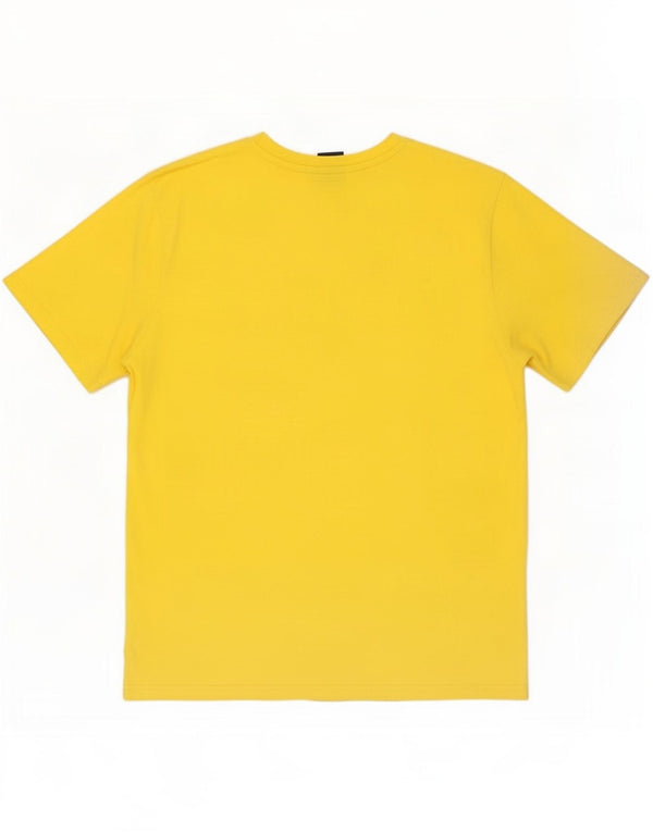 T-shirt grafica da uomo North Sails Top Small in cotone giallo
