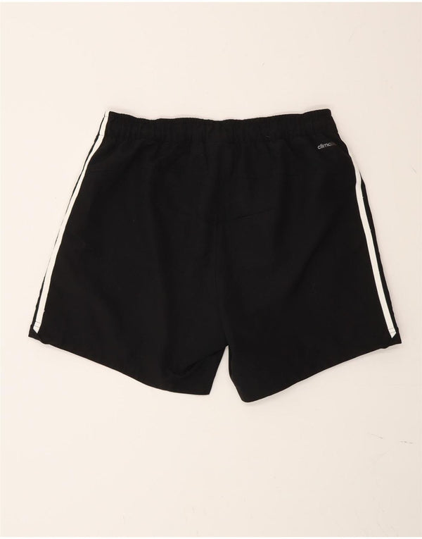 Adidas Herre Regular Fit Sportshorts Medium Sort Polyester Sports