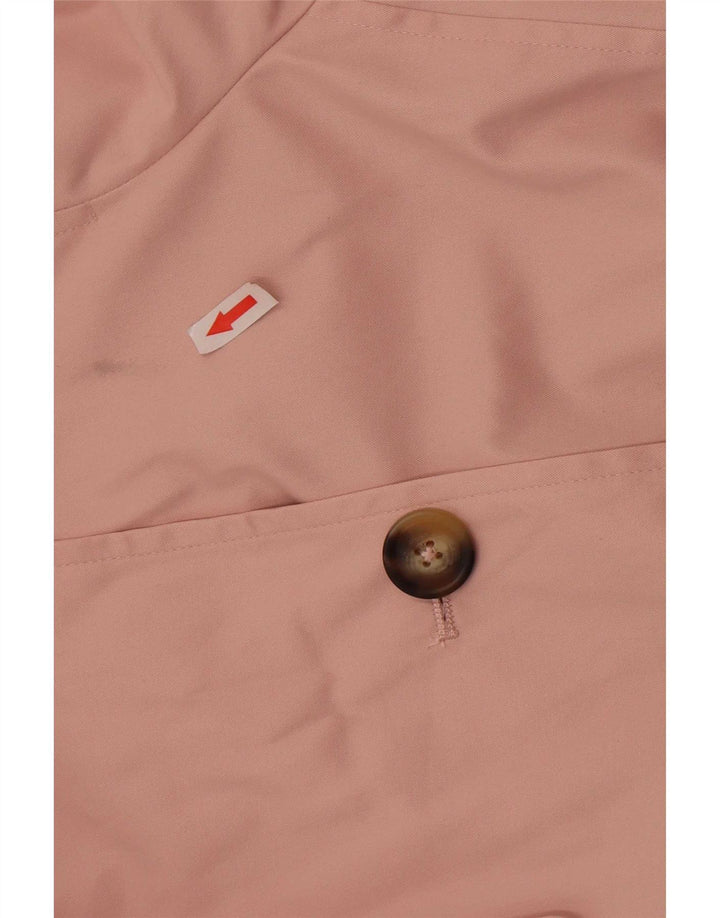 Marks & Spencer Damen Trenchcoat UK 16 Large Rosa Polyester