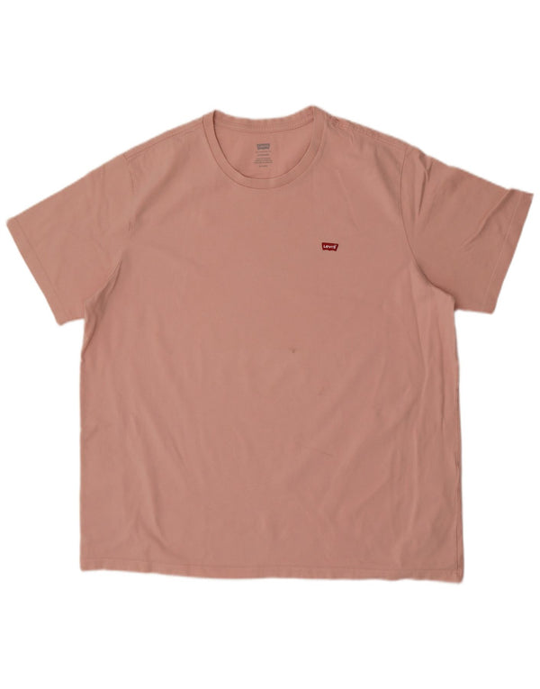 T-shirt Levi's da uomo con vestibilità standard, taglia XL, in cotone rosa