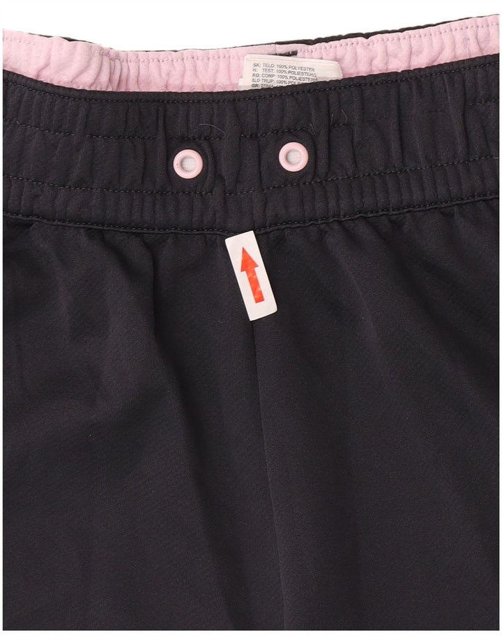 Adidas Womens Sport Shorts UK 16 Large  Navy Blue Polyester
