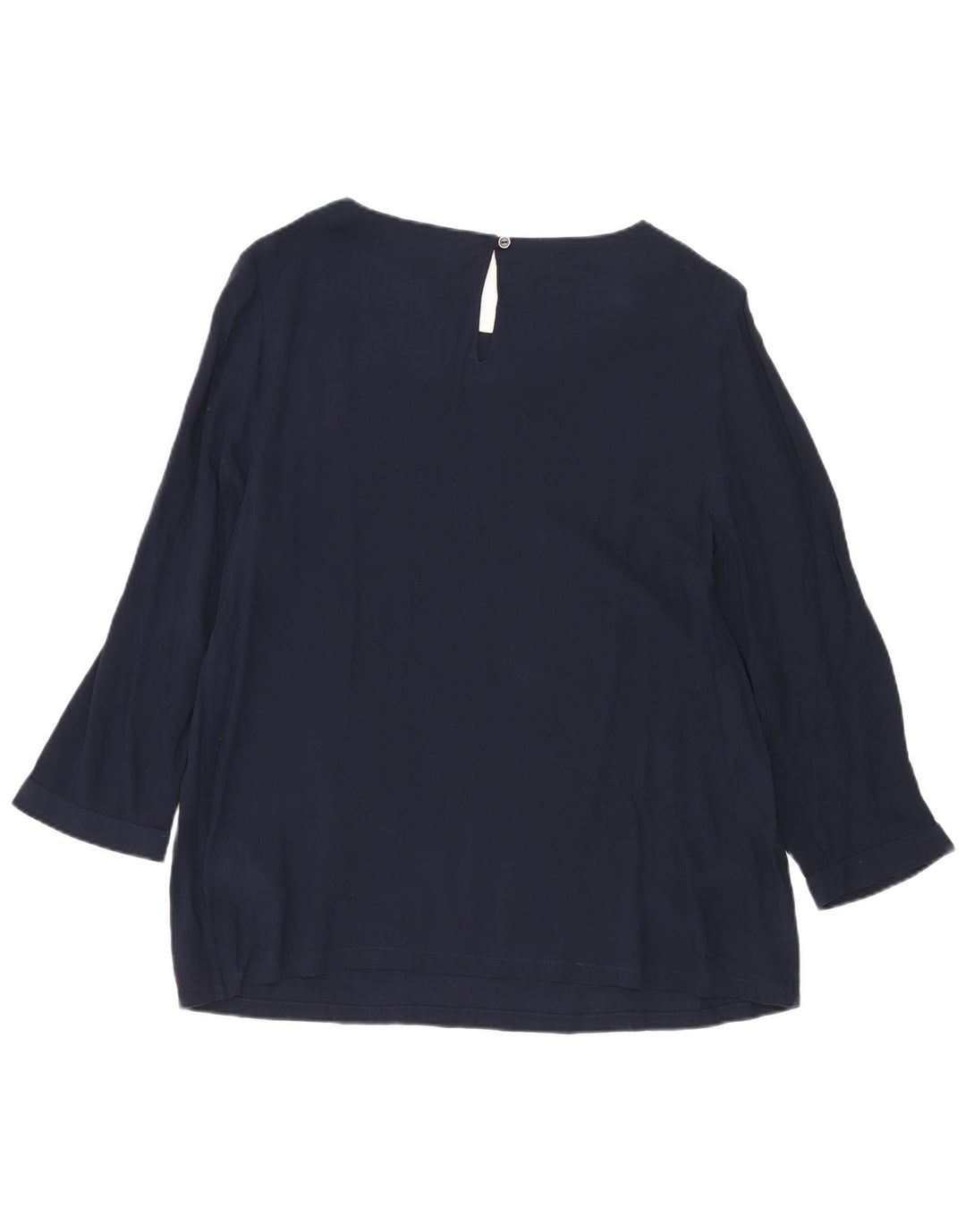 White Stuff Chemisier à manches 3/4 pour femme UK 10 Small Bleu marine à pois