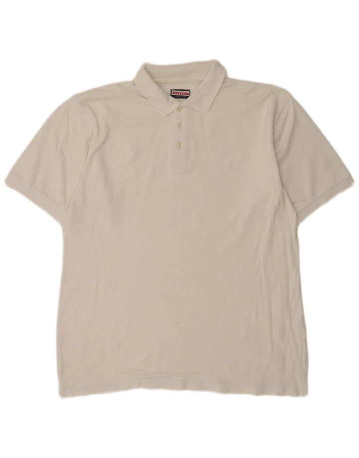 Polo Invicta Uomo Large Bianca