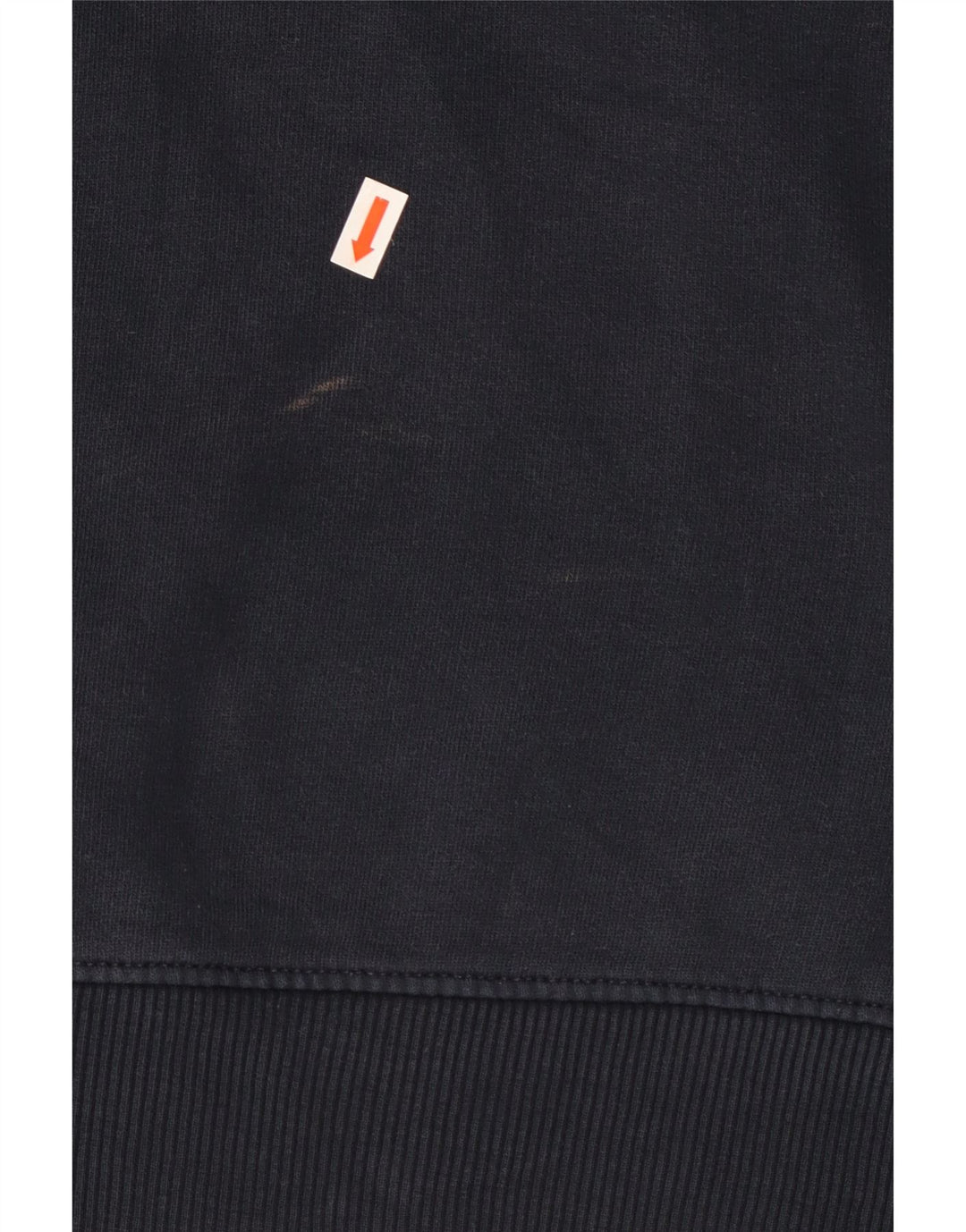 Napapijri Mens Hoodie Jumper Medium Navy Blue Cotton