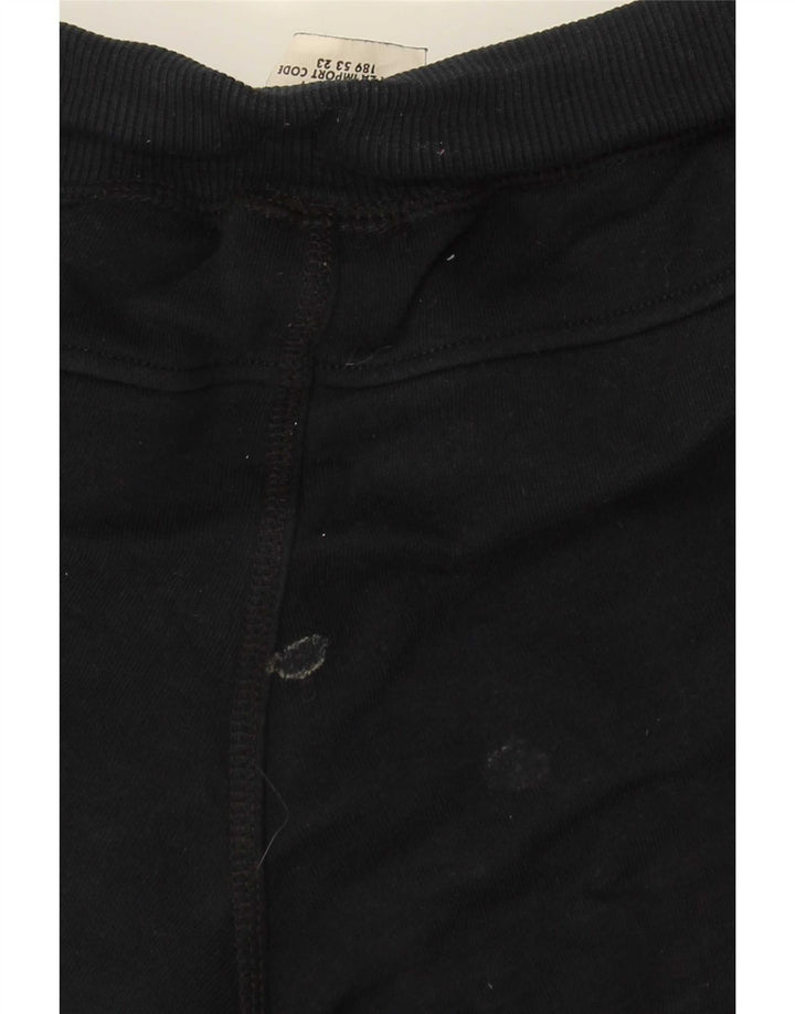 Puma Womens Sport Shorts UK 12 Medium Black Cotton