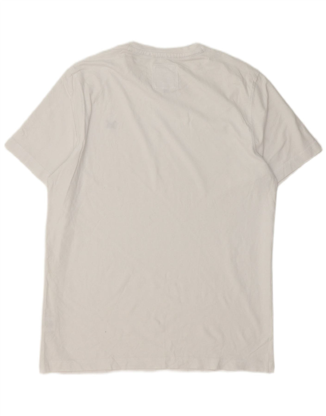 Crew Clothing Mens T-Shirt Top Large White Cotton