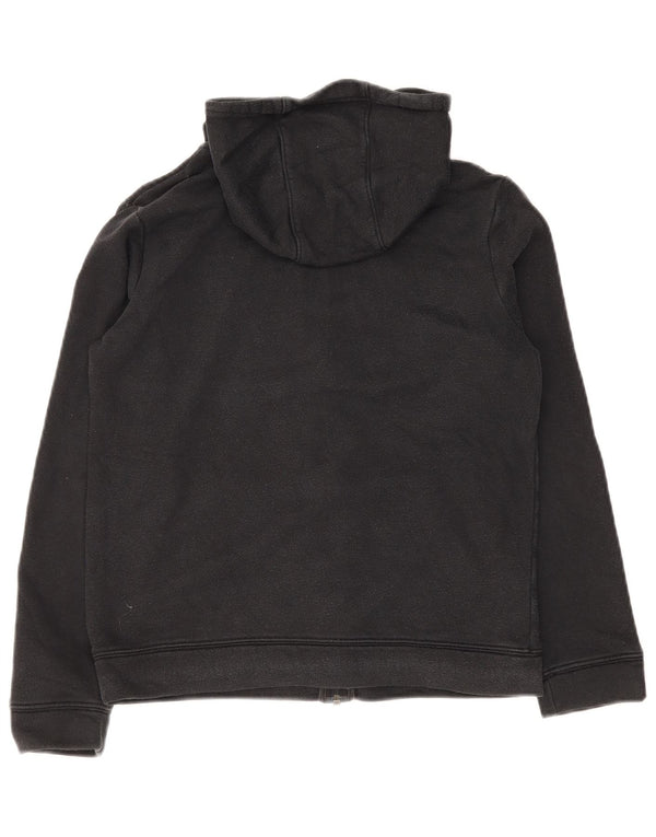 Nike Boys Regular Fit Hoodie Jumper 12-13 Years Large Black Cotton