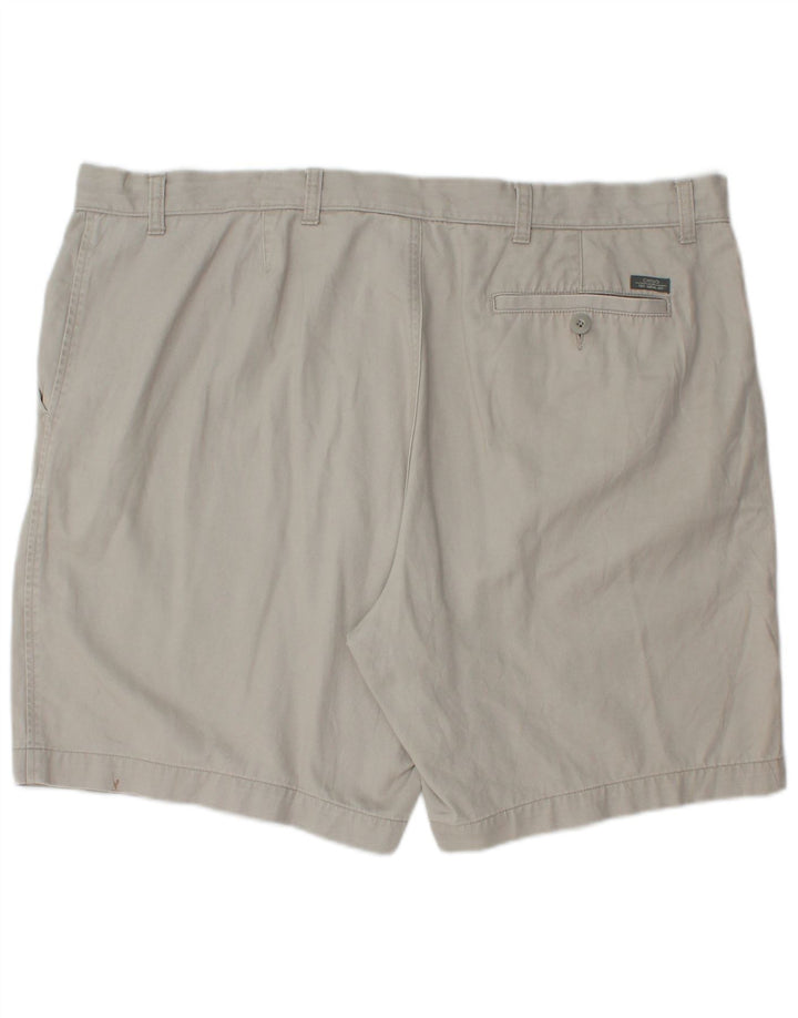 Marks & Spencer Mens Chino Shorts W42 2XL Grey Cotton