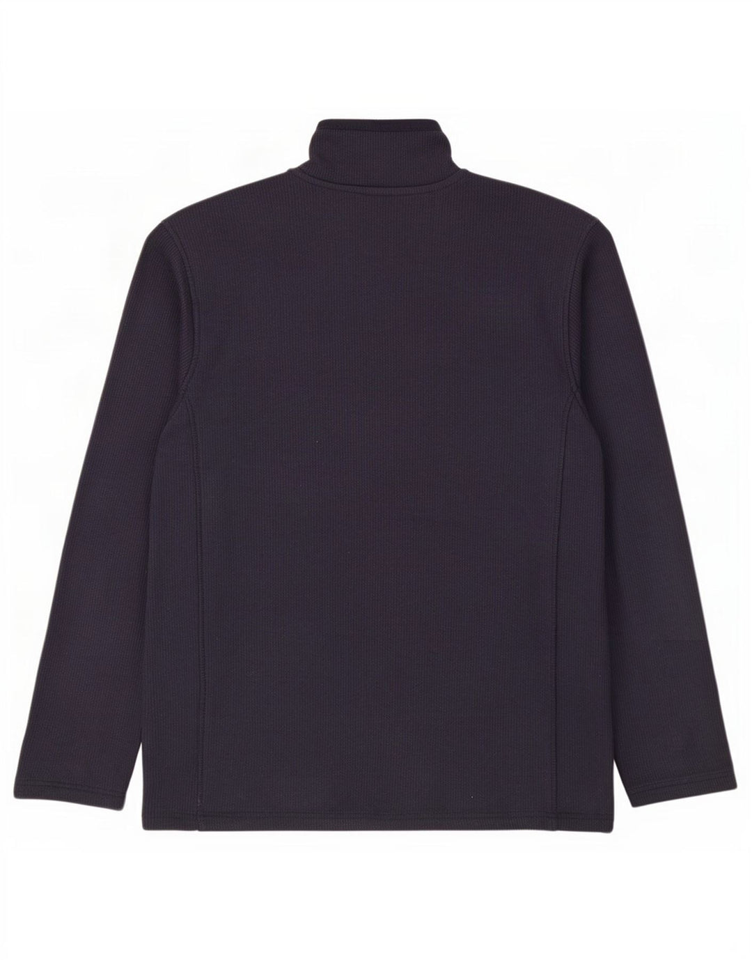 Mountain Warehouse Sweat-shirt à col zippé pour homme en coton bleu marine moyen