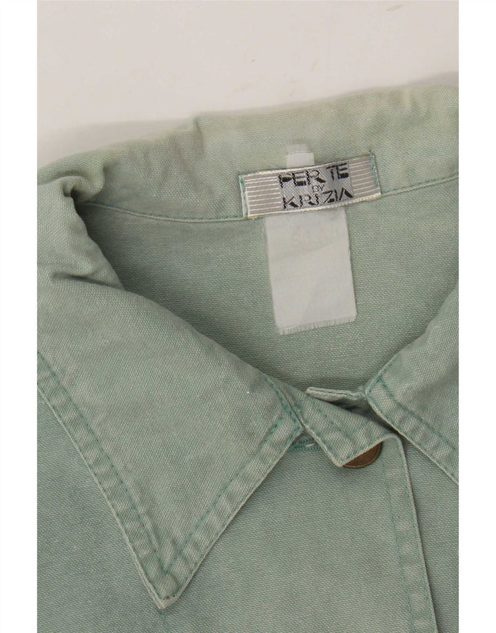 Perte by Krizia Damen Utility-Jacke UK 16 Large Grün