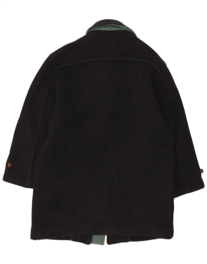 CARRERA Mens Duffle Coat UK 38 Medium Black Wool