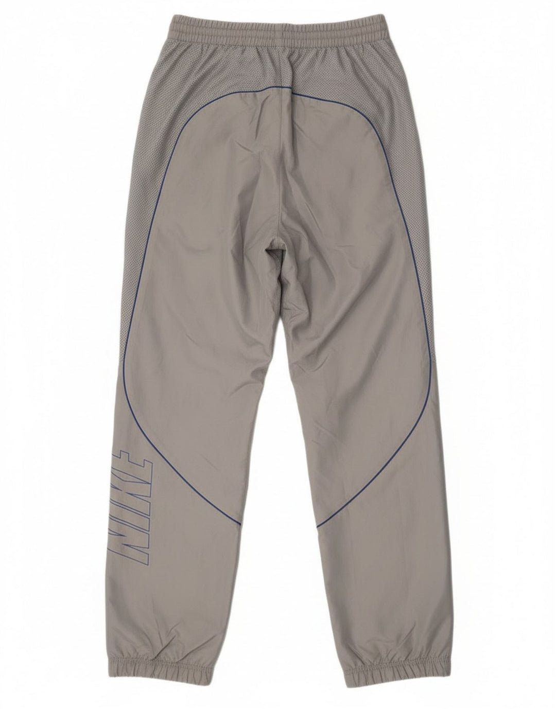 Nike Mens Graphic Tracksuit Trousers Joggers Small Grey Polyester