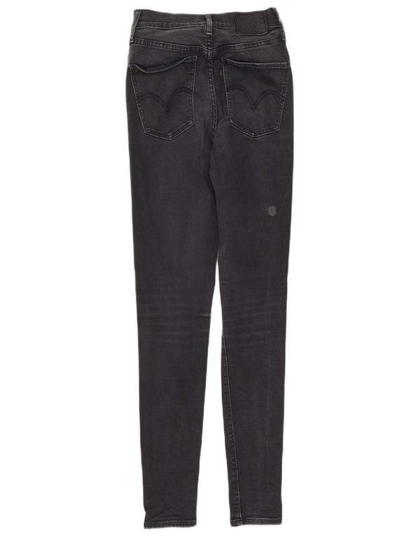 Levi's Damen Mile High Skinny Jeans W26 L28 Grau